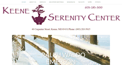 Desktop Screenshot of keeneserenitycenter.org